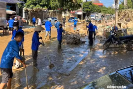 Thái Nguyên: Người dân tất bật dọn dẹp, tái thiết cuộc sống sau lũ dữ