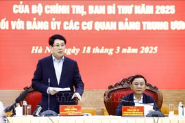 Thông qua dự thảo kết quả kiểm tra Đảng ủy các cơ quan Đảng Trung ương