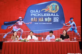 600 vận động viên tranh tài tại giải Pickleball Đài Hà Nội năm 2025