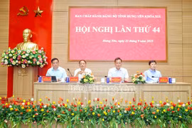 Hội nghị Ban Chấp hành Đảng bộ tỉnh Hưng Yên xem xét nhiều nội dung quan trọng