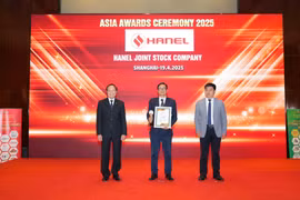 Hanel và Chủ tịch Hanel được vinh danh tại Diễn đàn Hợp tác kinh tế châu Á 2025