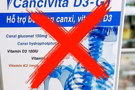 Bộ Y tế thu hồi khẩn cấp 2 lô thực phẩm bảo vệ sức khỏe CANCIVITA D3-GT