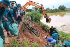 Thông tin vỡ đê sông Thương ở Bắc Ninh là không chính xác