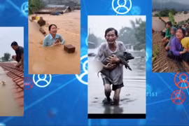 Làm video AI về bão lũ: Trục lợi trên nỗi đau đồng bào