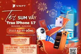 Khách hàng VNPT đón năm mới 2026 với siêu khuyến mại tổng trị giá gần 4,2 tỷ đồng