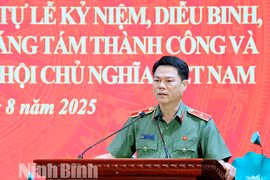 Công an Ninh Bình: Tập trung quyết liệt các biện pháp với mục tiêu cao nhất là bảo đảm tốt an ninh trật tự dịp Đại lễ