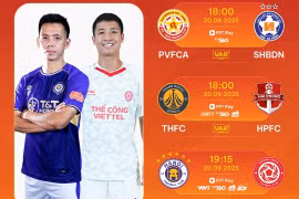 Điểm tin thể thao 20/9: Vòng 4 V.League rực lửa derby, đêm nay đại chiến Man United - Chelsea