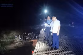 Quảng Ninh: 2 học sinh mất tích do bị nước lũ cuốn khi tắm suối