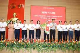 Ban Bí thư chỉ định ông Nguyễn Quang Hưng giữ chức Chủ nhiệm Ủy ban Kiểm tra Tỉnh ủy Hưng Yên nhiệm kỳ 2025 - 2030