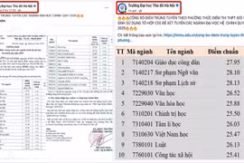 Điểm chuẩn 'nhảy' thêm 0,75 sau 1 ngày khiến thí sinh từ đỗ thành trượt