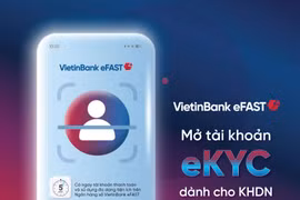 Mở tài khoản doanh nghiệp online với VietinBank eFAST