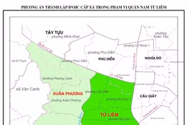 Một quận nội thành phía tây Hà Nội thông qua chủ trương sắp xếp các phường mới