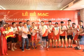 Xuất sắc trên chấm luân lưu, đội bóng Báo Nhân dân vô địch Giải bóng đá Cúp Nhà báo & Công luận lần IV năm 2025