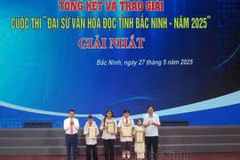 Bắc Ninh trao 144 giải cuộc thi Đại sứ Văn hóa đọc năm 2025