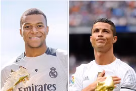 Kylian Mbappe giành Chiếc giày Vàng châu Âu 2024/25