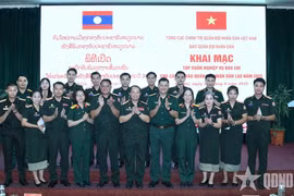 Báo Quân đội nhân dân tổ chức tập huấn nghiệp vụ cho cán bộ Báo Quân đội nhân dân Lào