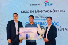 Trao giải cuộc thi 'Galaxy AI - Hiểu tiếng Việt, tôn vinh du lịch Việt'