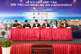 Chủ đầu tư dự án CaraWorld tiếp tục ký kết hợp tác chiến lược với các đối tác lữ hành lớn