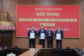 Thái Bình: Điều động, bổ nhiệm loạt cán bộ
