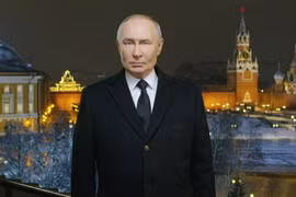 Tổng thống Nga và Tổng thống Ukraine phát biểu gì trước thềm năm mới 2025?