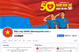 Nhiều thương hiệu lớn nô nức đổi giao diện thể hiện lòng yêu nước dịp 30/4
