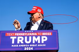Ảnh viên đạn bay vụt qua đầu ông Trump đoạt giải Pulitzer