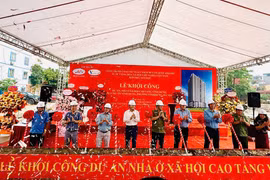 Hà Nội: Khởi công dự án nhà ở xã hội cao tầng Vĩnh Hưng