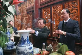 Phú Thọ: Dâng hương tưởng niệm, tri ân công đức các Vua Hùng trước thềm Tết Nguyên đán Ất Tỵ