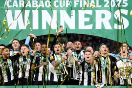 Đánh bại Liverpool, Newcastle lên ngôi Carabao Cup 2024/25