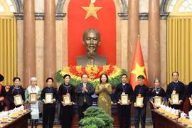 Phó Chủ tịch nước Võ Thị Ánh Xuân gặp mặt Đoàn đại biểu dân tộc thiểu số tỉnh Cao Bằng