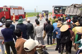 Tai nạn liên hoàn trên Quốc lộ 1 tại Quảng Bình, 8 người bị thương