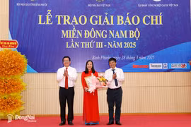 Giải báo chí miền Đông Nam Bộ lần thứ III-2025: Trao giải cho 22 tác phẩm xuất sắc