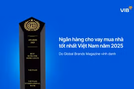 VIB ra mắt Gói vay căn hộ, nhà phố 45.000 tỷ, lãi suất 5,9%-6,9%-7,9% cố định trong 6-12-24 tháng