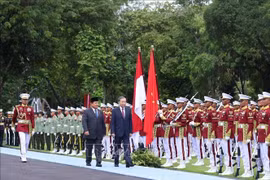 Lễ đón Tổng Bí thư Tô Lâm và Phu nhân thăm cấp nhà nước Cộng hòa Indonesia
