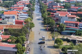 Quốc lộ 3 qua Hà Nội ngập, khuyến cáo hướng cho các phương tiện di chuyển