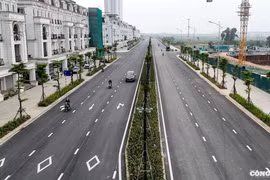 Hà Nội: Toàn cảnh tuyến đường Lê Quang Đạo kéo dài mới được thông xe
