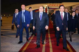 Thủ tướng Liên bang Nga Mikhail Vladimirovich Mishustin bắt đầu thăm chính thức Việt Nam