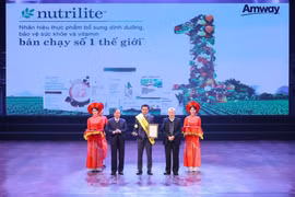 Amway Việt Nam lần thứ 12 vinh dự giải thưởng “Sản phẩm vàng vì sức khoẻ cộng đồng”