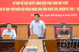 Thái Bình: Thống nhất nội dung, chương trình kỳ họp giải quyết công việc phát sinh đột xuất và kỳ họp thứ 10