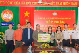 Petrovietnam chung tay hỗ trợ nhân dân tỉnh Khánh Hòa khắc phục hậu quả mưa lũ