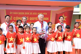 Đặt tên Trường Tiểu học Nguyễn Lựu để tiếp bước truyền thống vẻ vang, hiển hách của Bắc Ninh Hòa