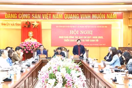 Báo chí Hà Tĩnh phát huy vai trò định hướng, đồng hành cùng công cuộc đổi mới tổ chức bộ máy