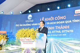 Chính thức khởi công đường Vành đai 4 TP HCM đoạn qua tỉnh Bình Dương