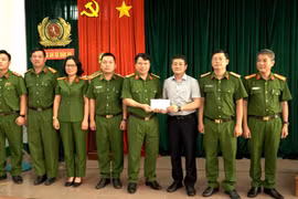 Quảng Ngãi: Thưởng nóng lực lượng Công an phá nhanh vụ chém 2 người trong đêm
