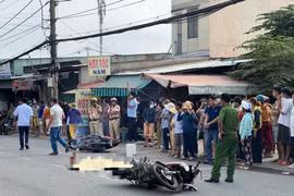 Bị xe máy cán qua người, người đàn ông tử vong