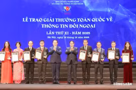 Tôn vinh các tác phẩm xuất sắc tại Giải thưởng toàn quốc về Thông tin Đối ngoại lần thứ XI