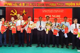 Hưng Yên: Sở Nông nghiệp và Môi trường công bố các quyết định về công tác cán bộ