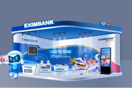 Eximbank mang thông điệp “Touch the Future – Chạm là kết nối” đến Ngày hội Thẻ Việt Nam 2025