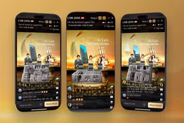Sunshine Legend City “gây sốt” với công nghệ sa bàn ảo lần đầu xuất hiện trên sóng livestream NobleGo