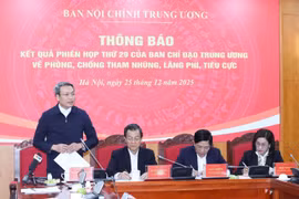 Bộ Công an thông tin tiến độ điều tra nhiều vụ án lớn, thu hồi số lượng lớn tài sản tham nhũng